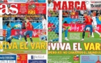 Maroc-Espagne - La presse ibérique: "Viva El VAR !"