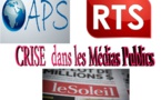 Le Soleil, RTS, APS : Vent de colère dans les médias publics