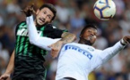 Serie A : l’Inter de Diao Baldé Keita s’incline contre Sassuolo