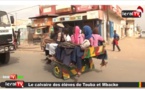 Vidéo - Absence de transports à Touba et Mbacke : les élèves s'entassent dans des charrettes en risquant leur vie