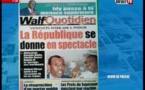 Revue de presse WalfTv du 22 Décembre 2018