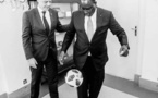 Photos : Macky Sall jongle avec ballon devant Gianni Infantino, le président de la FIFA 