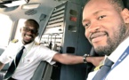 PHOTOS - Papi Tall et Mike Oud : deux jeunes pilotes de ligne au service d’Air Sénégal 