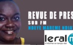 Revue de presse Sud fm en français du 18 Avril 2019