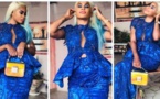 PHOTOS - Sagnsé Tabaski 2019: Marichou penche pour une robe bleue assortie de bretelles