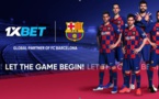 LE FC BARCELONE FAIT DE 1XBET SON NOUVEAU PARTENAIRE INTERNATIONAL