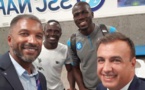 PHOTOS - Naples/Liverpool: Habib Bèye en toute complicité avec Sadio Mané et Koulibaly