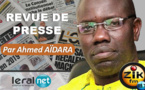 Revue de presse ZIK FM Wolof du Lundi 23 Septembre 2019 par Ahmed Aidara 