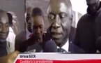 Présidentielle 2012 - Temps d'antenne de Idrissa seck du lundi 24 février 2012