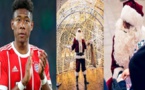 Munich: David Alaba se déguise en Père Noël dans la rue (PHOTOS)