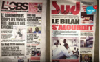 REVUE DES TITRE EN FRANÇAIS DE CE VENDREDI 13 MARS 2020 - PR: THIALLA LOUM