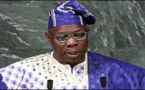 Elections législatives : Olusegun Obasanjo à Dakar