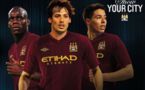 Le maillot extérieur 2012-13 de Man City débarque