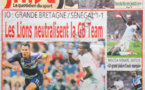 A la Une du Journal Stade du 27 Juillet