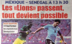 A la Une du Journal Walf Sports du 04 Août