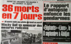 A la Une du Journal Le Populaire du 16 Août