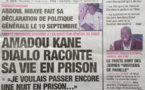 A la Une du Journal L'Observateur du 17 Août