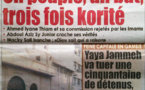 A la Une du Journal Rewmi du 21 Août