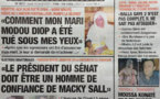 A la Une du Journal L'Observateur du 23 Août