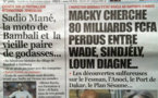 A la Une du Journal L'Observateur du 03 Septembre 