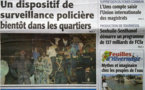 A la Une du Journal Le Soleil du 03 Septembre 