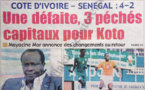 A la Une du Journal Walf Sports du 11 Septembre 