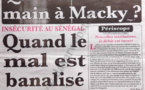 A la Une du Journal L'Office du 18 Septembre 