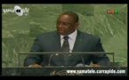 Discours de Macky Sall à l'Assemblée générale de l'Onu