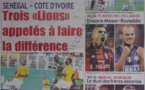 A la Une du Journal Walf Sports du 06 Octobre 