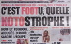 A la Une du Journal L'Observateur du 15 Octobre 