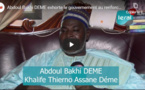 Covid 19 : Les vérités de Abdoul Bakhi  Déme: "Le gouvernement doit renforcer les mesures et…"