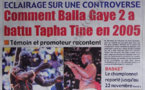 A la Une du Journal Walf Sports du 12 Novembre