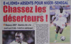 A la Une du Journal Walf Sports du 14 Novembre