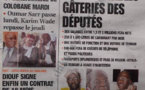 A la Une du Journal L'Observateur du Samedi 15 Décembre 2012