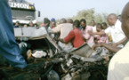 Collision entre un véhicule de transport en commun de type 7 places et un 4x4