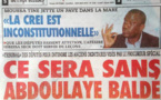 A la Une du Journal L'As du lundi 07 janvier 2013