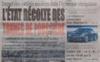 A la Une du Journal Le Quotidien du Samedi 12 janvier 2013