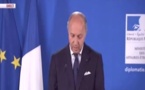 Conférence de presse de Laurent Fabius sur l'intervention militaire française au Mali