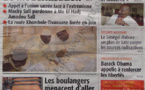 A la Une du Journal Le Soleil du mardi 22 janvier 2013