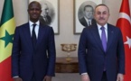 Coopération bilatérale: Antoine Félix Diome et le ministre turc des Affaires étrangères, se sont rencontrés
