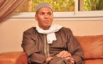 Karim Wade et son bonnet noir