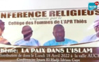 Thiès / "Paix au Sénégal" : le thème prôné par le Collège des femmes de l'APR et...