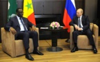 Les premiers mots de l'entretien entre Vladimir Poutine et Macky Sall (Texte et images)