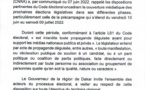 La Précampagne entamée hier et ce, jusqu’au samedi 9 juillet 2022, à minuit : Le rappel du gouverneur de Dakar aux acteurs politiques et médias