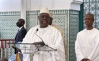 Macky Sall à la Grande Mosquée sur les Législatives: "L’Etat restera vigilant car la violence doit être bannie… »