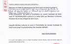 St Louis: Le préfet déchire l'ordonnance de sursis de la Cour d’Appel et installe le Conseil municipal lundi