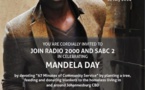 Mandela day: Moh Dediouf offre 67 minutes de concert à Johannesburg 