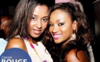 Adja Astou pose avec Fatima Diallo, Miss Sénégal 2008