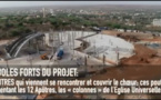 Photos/ Popenguine: Visite du Président Macky Sall des travaux de construction du nouveau sanctuaire marial