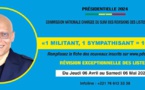 Présidentielle de février 2024 / Slogan du candidat Karim Wade : « 1 militant, 1 sympathisant = 10 inscrits ! »